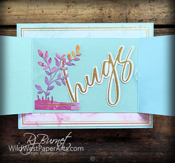 Inked Occasions Fun Fold for Creative Creases #103 Opened Gate