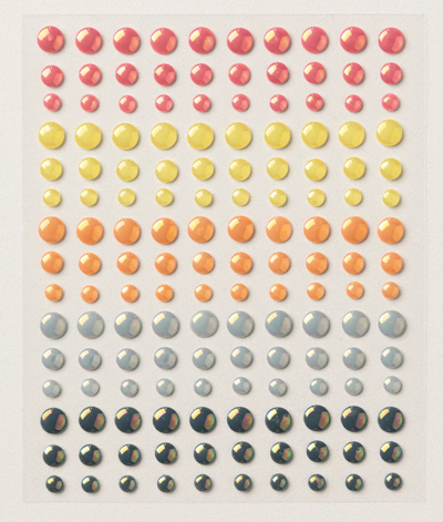 2025–2027 In Color™ Flat Pearls at WildWestPaperArts.com