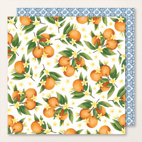 Mediterranean Blooms = Oranges