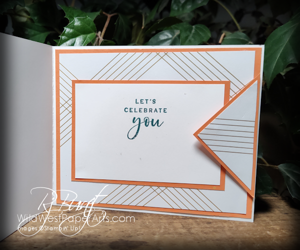 Side Tuck Fun Fold at WildWestPaperArts.com