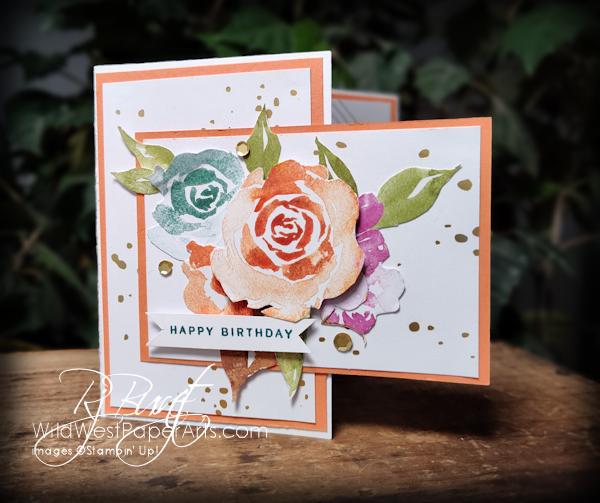 Side Tuck Fun Fold at WildWestPaperArts.com