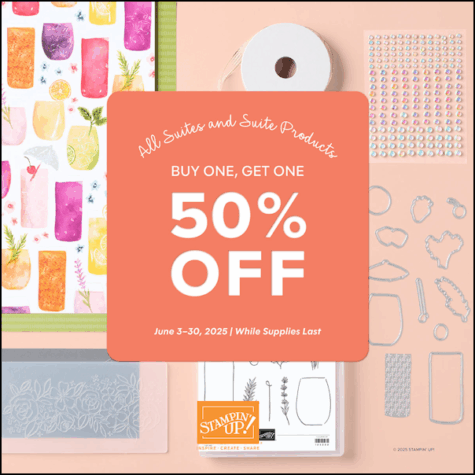 Stampin' Up! Suite Sale June 2025 at WildWestPaperArts.com