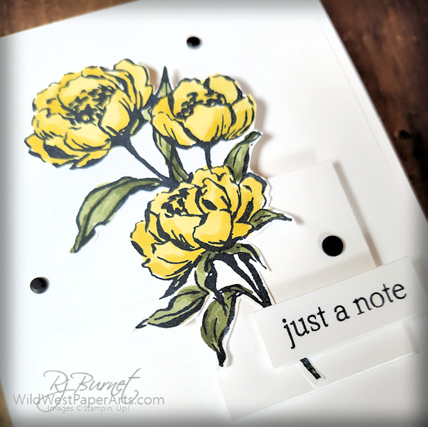 Gallery Blooms Notes at WildWestPaperArts.com