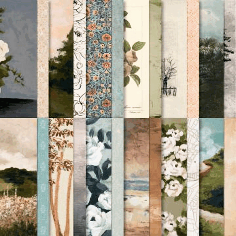 Stampin' Up! Beautiful Gallery DSP at WildWestPaperArts.com