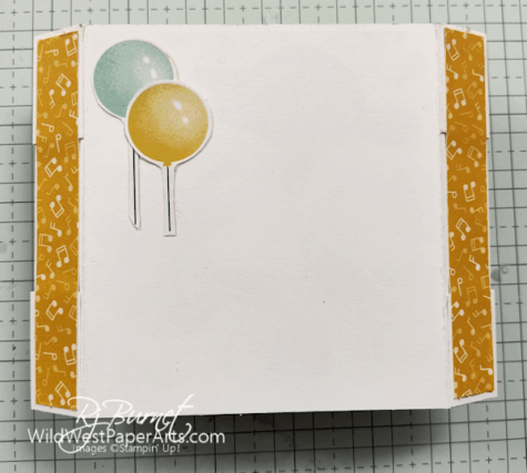 Turtley Awesome Bandstand Card at WildWestPaperArts.com