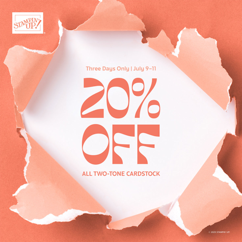 Two-Tone Cardstock Sale at WildWestPaperArts.com