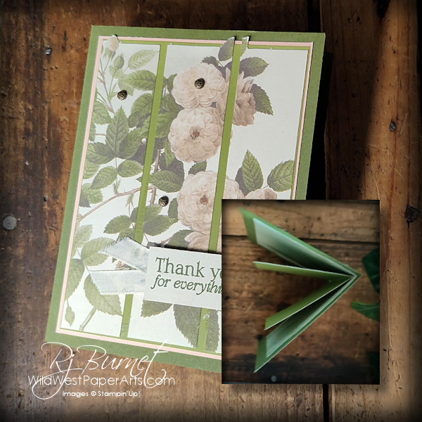 Creative Creases Challenge #106: Gallery of Blooms Fun Fold