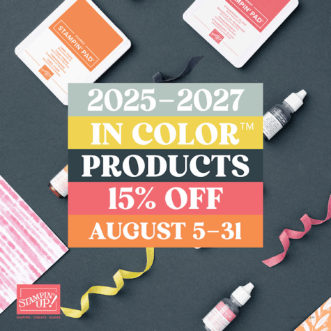 Stampin' Up! 2025-2027 In Color Sale at WildWestPaperArts.com