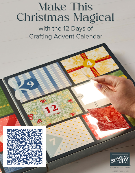 Stampin' Up! 12 Days of Advent at WildWestPaperArts.com