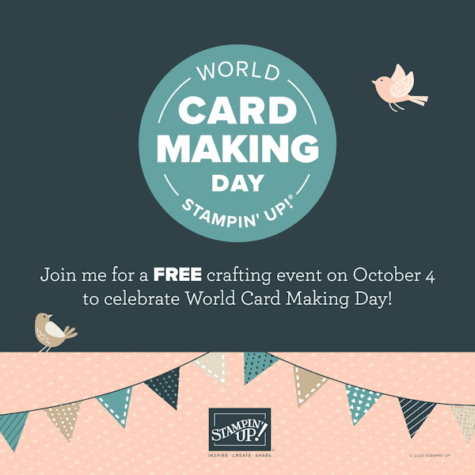 World Cardmaking Day with Stampin' Up!