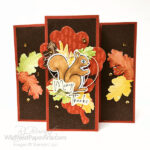 Creative Creases Challenge 108 Many Thanks Fun Fold at WildWestPaperArts.com