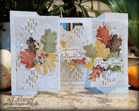 Floating Autumn Panels from WildWestPaperArts.com