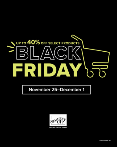 Stampin' Up! Black Friday Sale!
