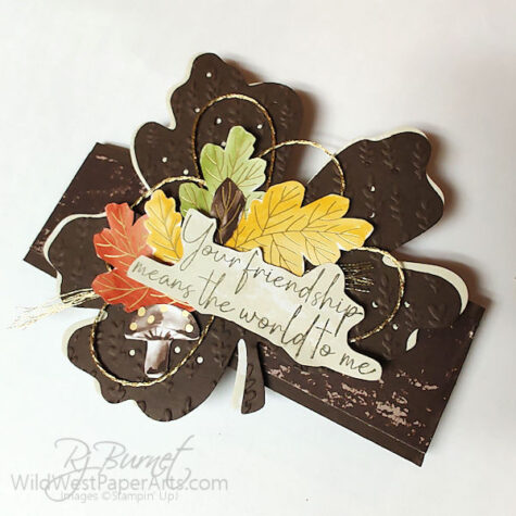 Creative Creases #109: Gathering Leaves Fun Fold from WildWestPaperArts.com