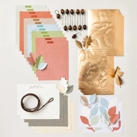 Harvest Home Garland Kit at WildWestPaperArts.com