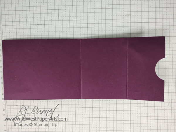 Creative Creases Challenge #110: Gift Card fold at WildWestPaperArts.com