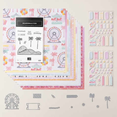 Stampin' Up! Boardwalk Fun Suite at WildWestPaperArts.com