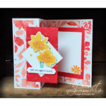 Garden Paradise Fun Fold at WildWestPaperArts.com