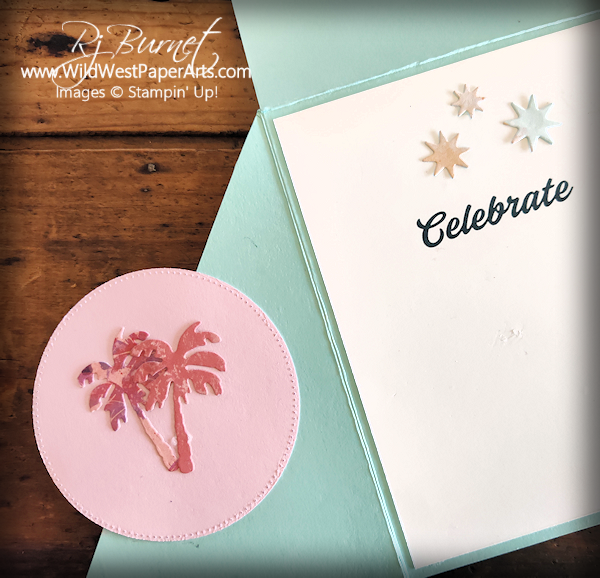 Double Triangle Fold and Stampin' Up! Boardwalk Fun from Wild West Paper Arts