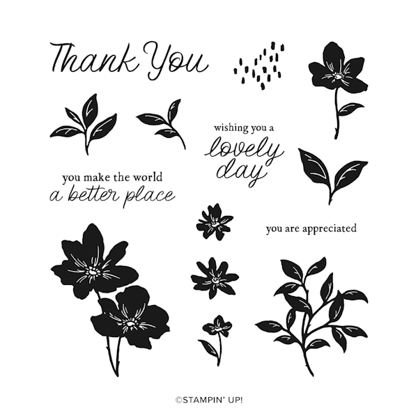 Stampin' Up! Paradise Garden Stamp Set at WildWestPaperArts.com
