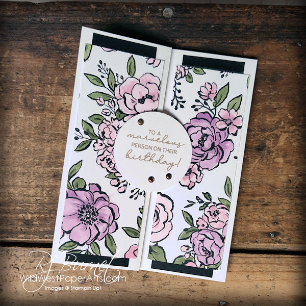 Creative Creases April 2026 Sketched with Color with WildWestPaperArts.com