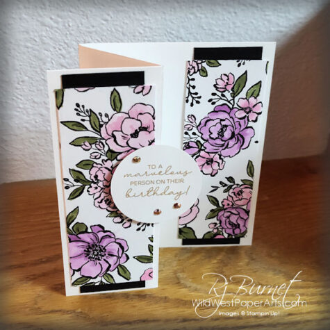 Creative Creases April 2026 Sketched with Color with WildWestPaperArts.com