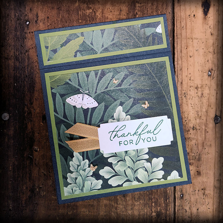 Moonlight Flora Book Fold at WildWestPaperArts.com