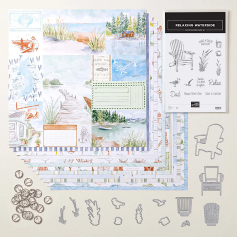 Stampin Up Waterside Retreat Suite at WildWestPaperArts.com