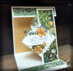 Triple View Easel with Moonlit Flora from WildWestPaperArts.com