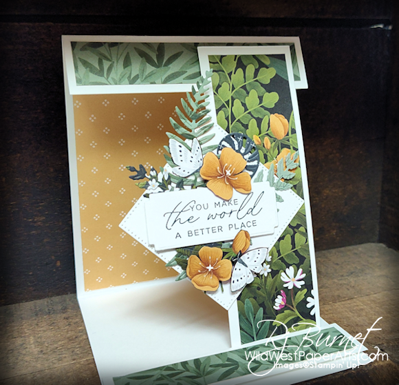 Triple View Easel with Moonlit Flora from WildWestPaperArts.com