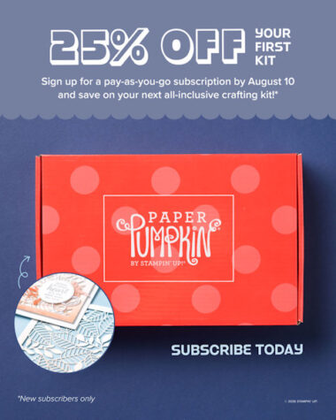 Paper Pumpkin New Subscriber Special 