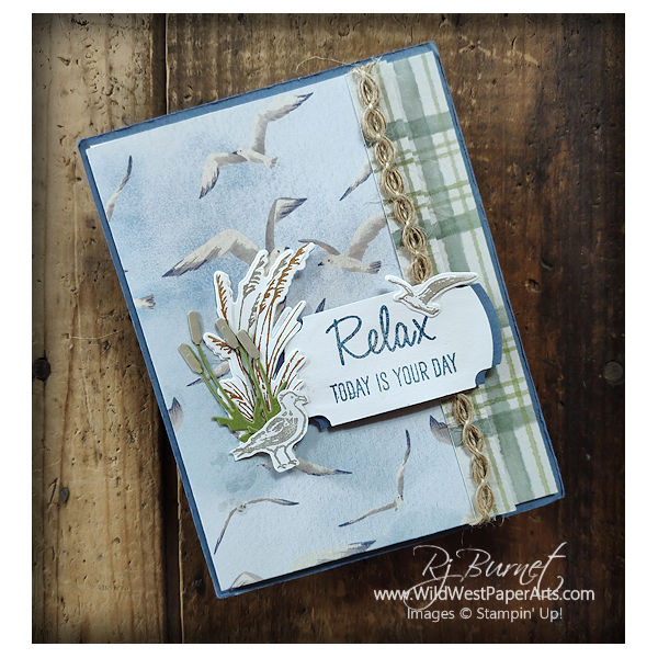 Stampin' Up! Waterside Retreat at WildWestPaperArts.com WildWestPaperArts.com
