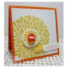 Throw WAY-back Thursday Betsy's Blossoms at WildWestPaperArts.com