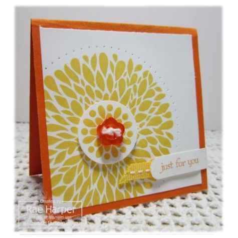 Throw WAY-back Thursday Betsy's Blossoms at WildWestPaperArts.com
