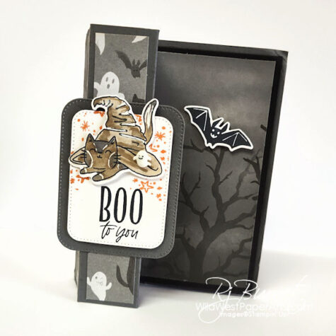 Frightfully Fun Column Fold at WildWestPaperArts.com