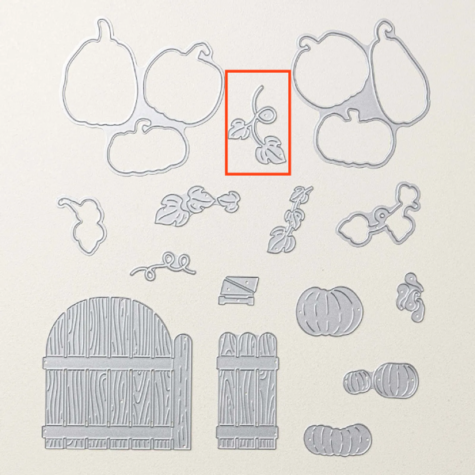 Stampin' Up! Painted Pumpkin Dies at WildWestPaperArts