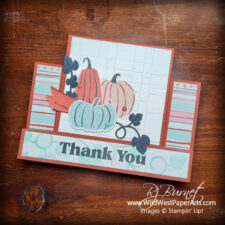 Painting Pumpkins at WildWestPaperArts.com