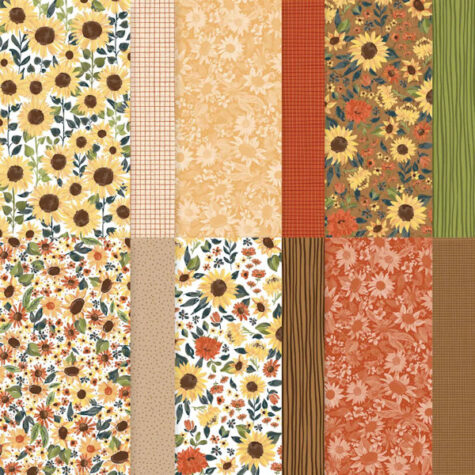 Stampin' Up! Sunflower Fields DSP at WildWestPaperArts.com